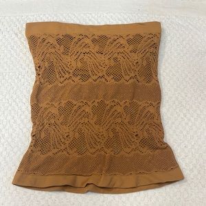 Free People Intimately Brown Tube Top